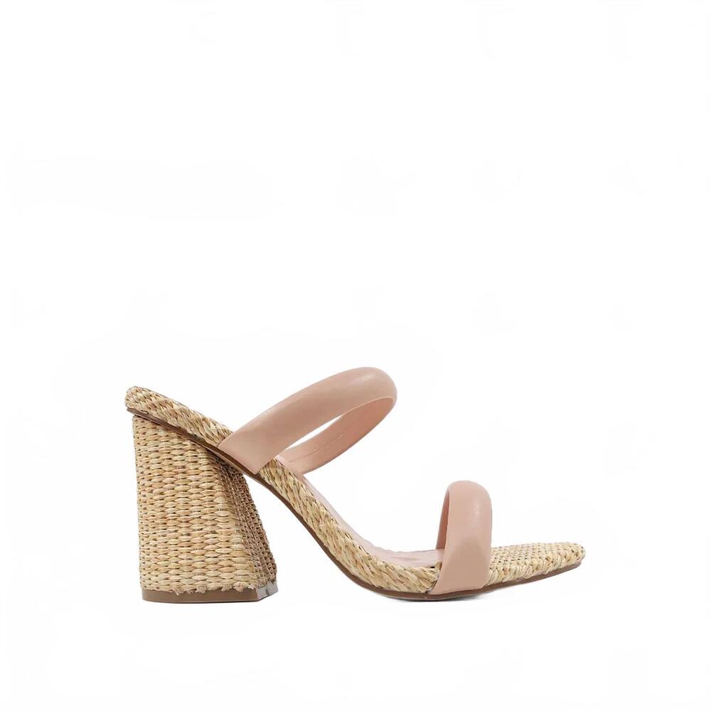 NEW SHU SHOP women's gardenia heel in nude